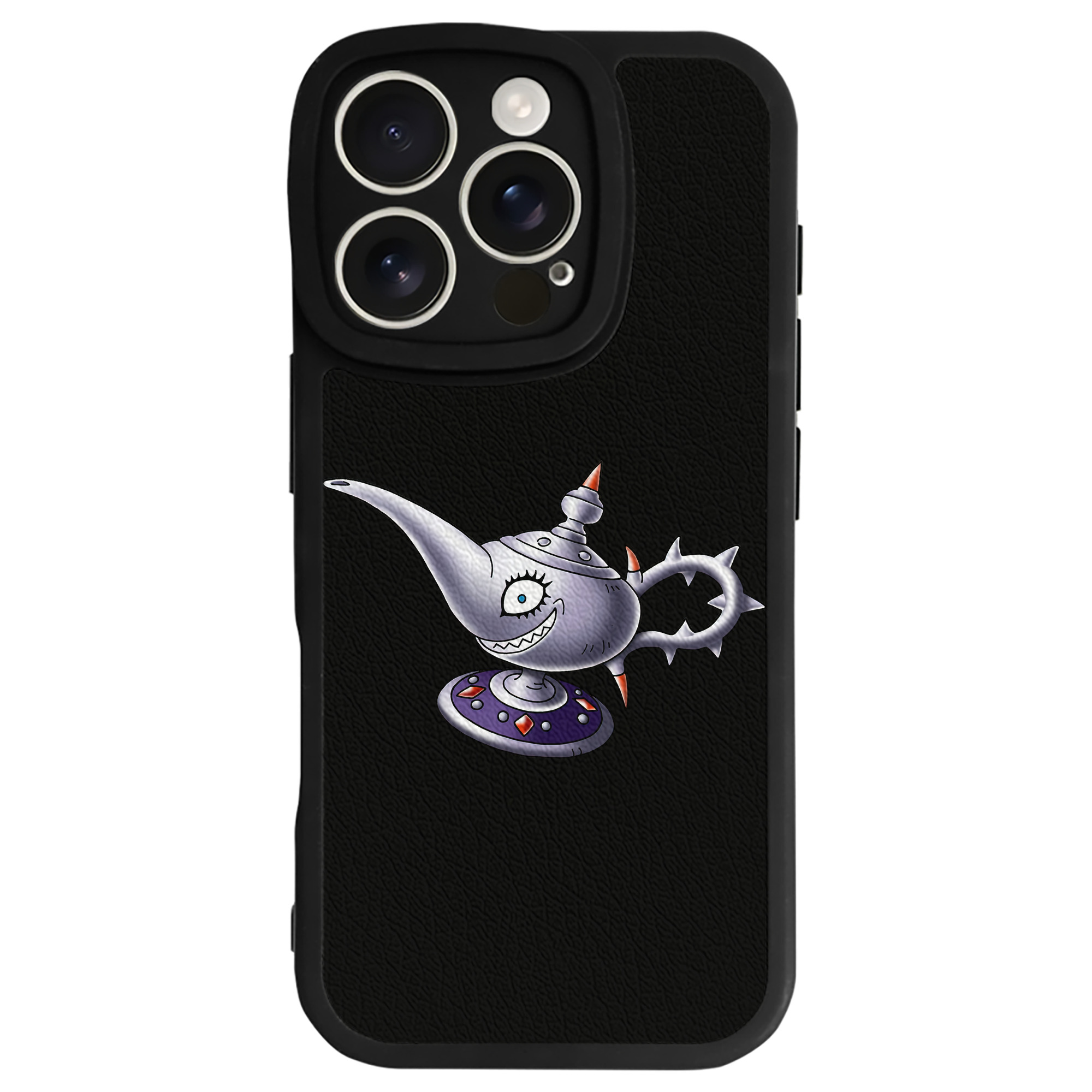 （画像用） ドラゴンクエスト Doragon Kuesuto Dragon Quest 【iPhone 16シリーズ対応】シリコンスマホケース（レザー調） 材質：シリコン